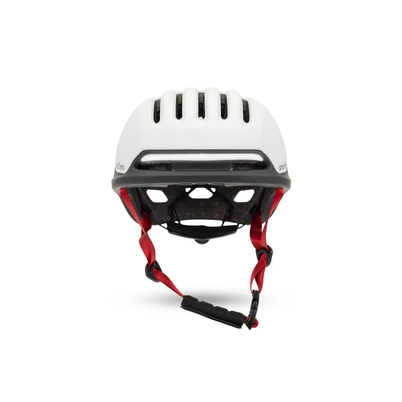 SMARTGYRO SG27-250 White, L Unisex-Adult, Smart Helmet L White, L