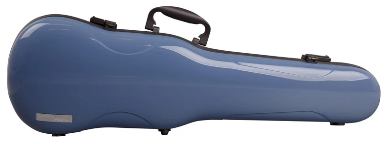 GEWA AIR 1.7 Form Shaped Violin Case high gloss blue, Made in Germany, high break resistance