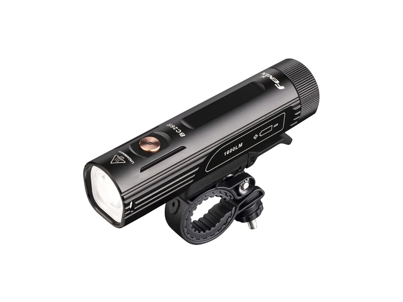 Fenix BC26R 21700 Powered Rechargeable Bike Light with High Capacity 5000mAh Battery,Black
