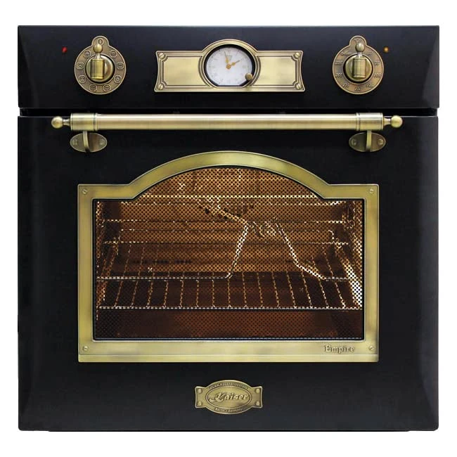 Kaiser EH 6355 Em | Empire Electric Single Oven | 63L Vintage Black Multi-Functional Oven