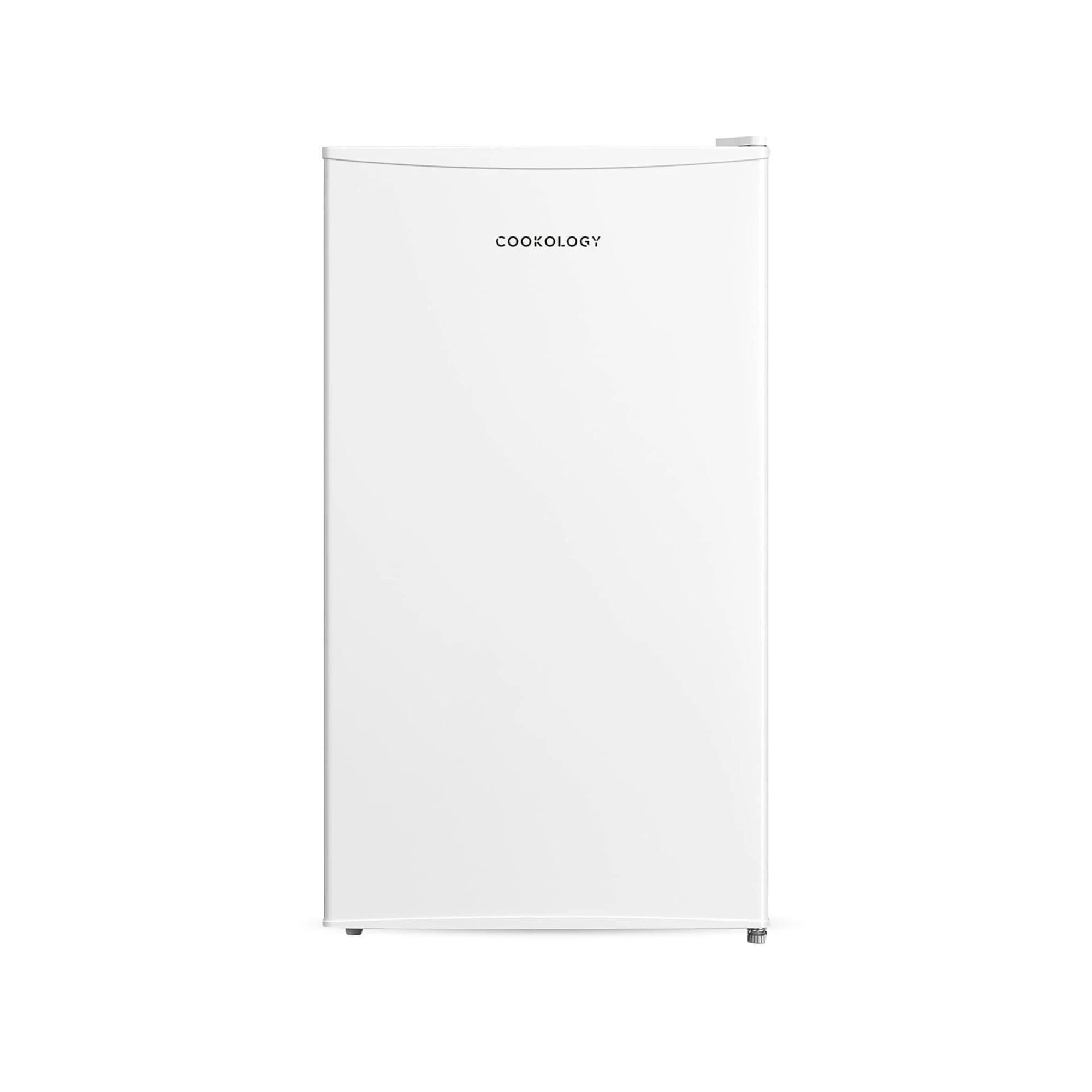 Cookology UCFR88WH Under Counter Freestanding Fridge in White - 93 Litre Capacity - Adjustable Temperature Control & Legs - Reversible Door