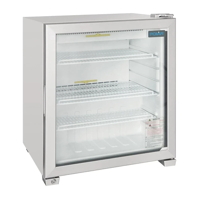 Polar G-Series Countertop Display Freezer - Energy Rating D, LED Lighting, Lockable GC889