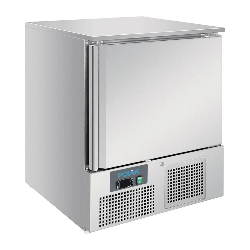 Polar Refrigeration U-Series 160W Undercounter Bar Cooler Fridge 140 Litre, Stainless Steel, -2°C to 8°C, 829(H)x680(W)x700(D)mm, 2 Shelves, Forced Air Cooling, Energy Rating B | UA010