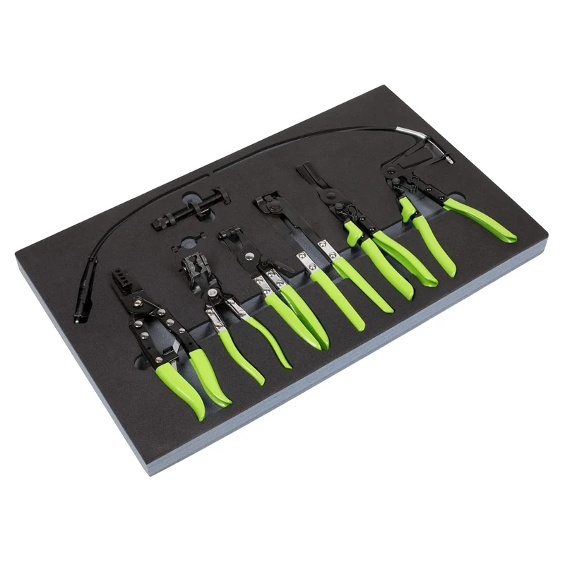 Sealey VS2662 7pc Hose Clip Removal Tool Set