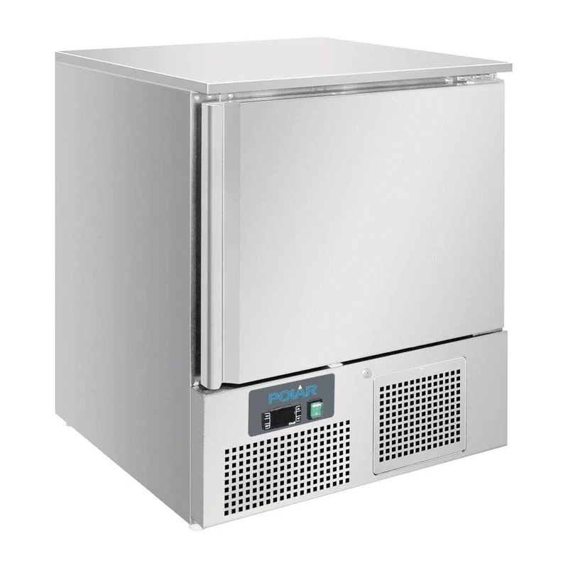 Polar Refrigeration U-Series 220W Undercounter Freezer 140 Litre, Stainless Steel, -25°C to -18°C, 829(H)x680(W)x700(D)mm, 2 Shelves, Forced Air Cooling, Energy Rating D | UA011