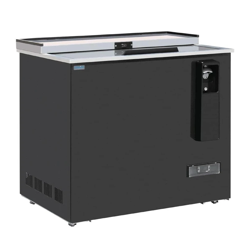 Polar Refrigeration G-Series 160W Lockable Top Loading Bottle Chiller Cooler 279 Litres, Steel, 2°C to 8°C, 928(H)x935(W)x705(D)mm, Integral Bottle Opener, Energy Rating B | CT330