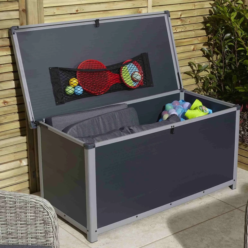 Rowlinson Airevale 4X2 Cushion Box Dark Grey