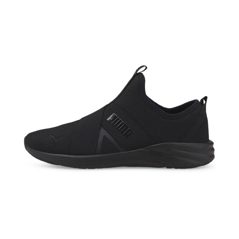 PUMA Women's Better Foam Prowl Slip on Cross Trainer Sneaker, Black, 4.5 UK