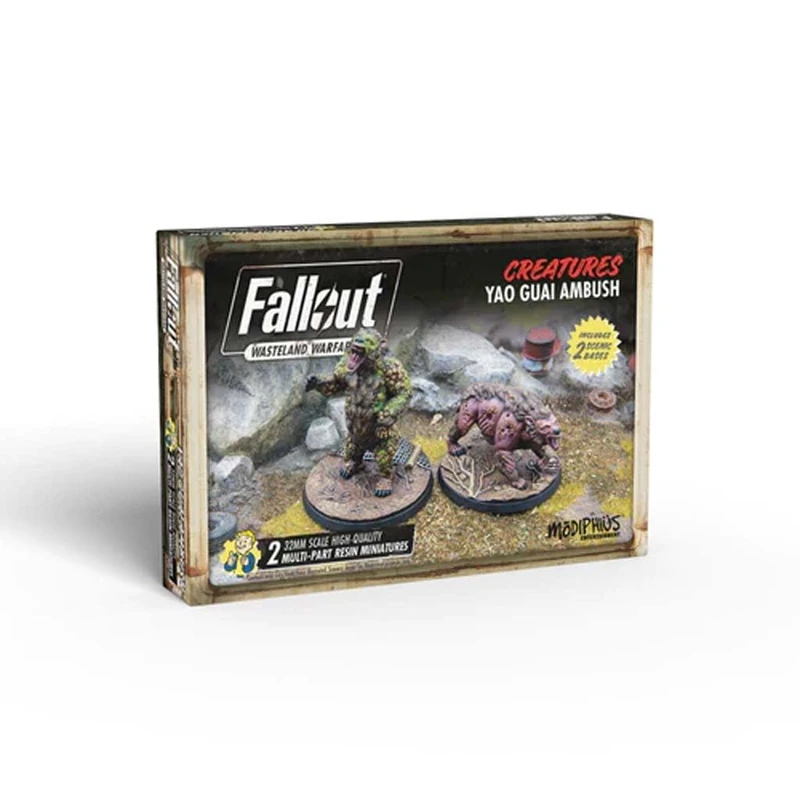 Goodman Games Fallout - Wasteland Warfare - Creatures Yao Guai Ambush