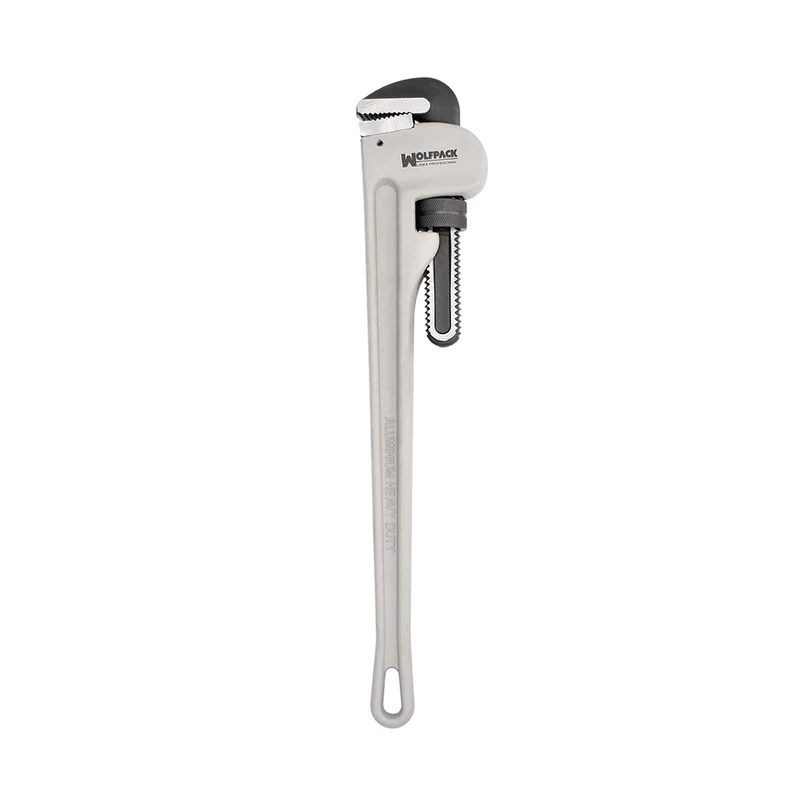 WOLFPACK LINEA PROFESIONAL Stillson Heavy Duty Aluminium 24" Wrench for Tubes, Plumbing Wrench, Wrench for Pipes, Tap Wrench. - Image 1