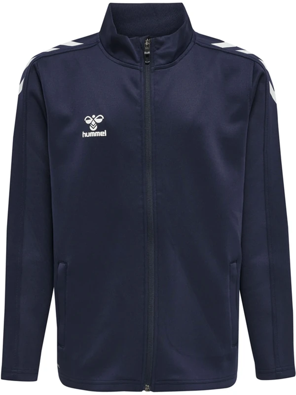 hummel Hmlcore Multisport Children's Zip Jacket, Breathable, Quick-Drying, Size Navy