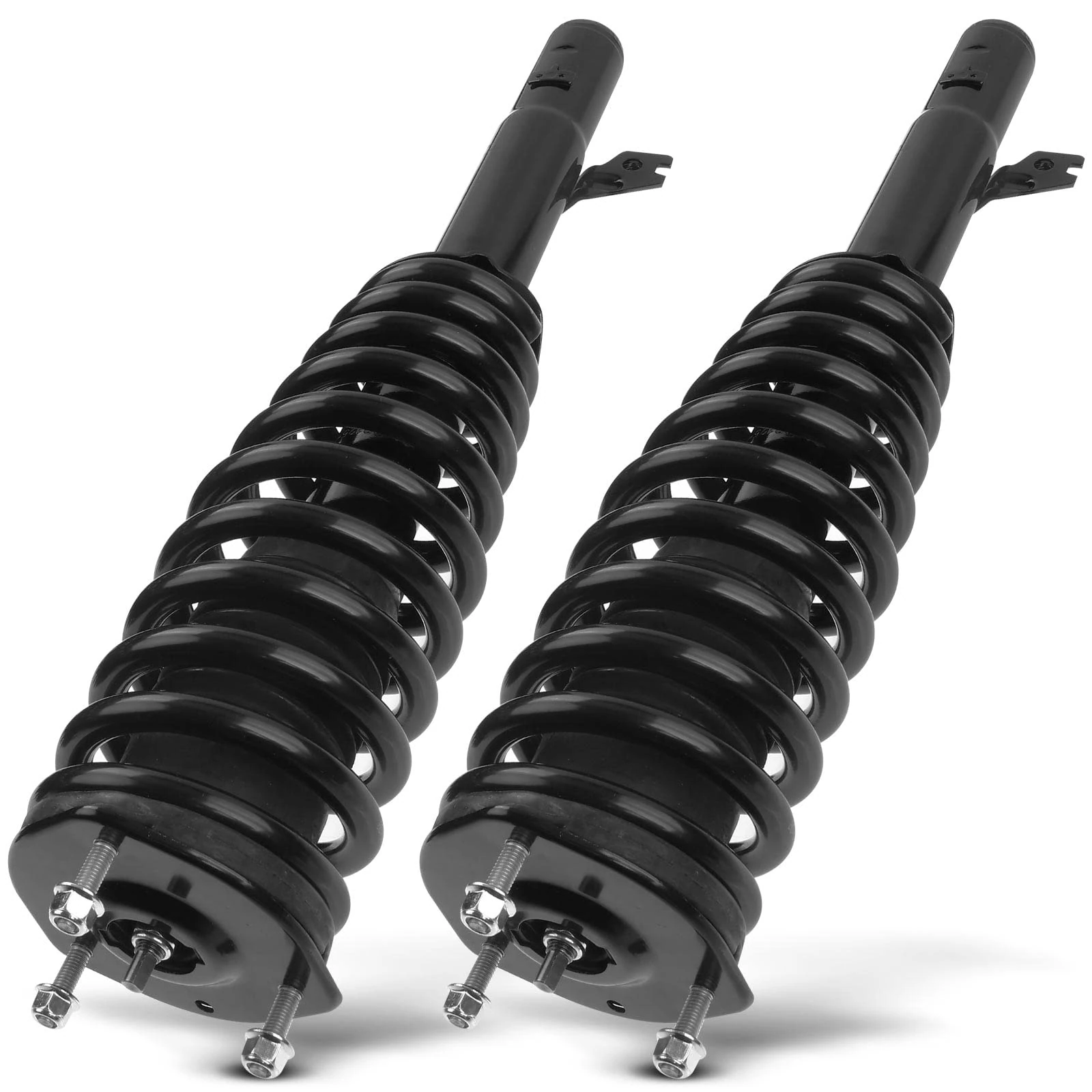 A-Premium Front Pair (2) Complete Strut & Coil Spring Assembly Compatible with Mazda 6 2009 2010 2011 2012 2013, with Manual Trans, Driver and Passenger Side