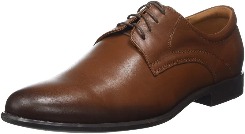 DreiMaster Klassik Men's Dress Shoes, Brown, 10.5 UK