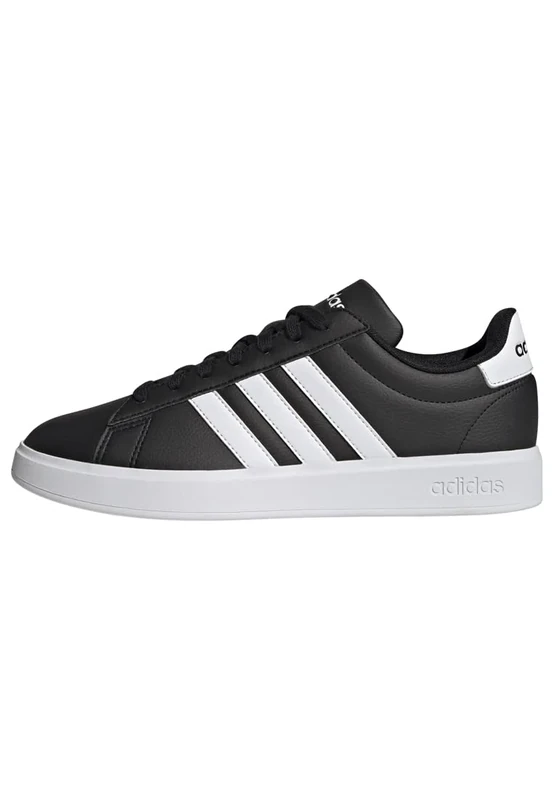 adidas Men's Grand Court 2.0 Sneaker, Core Black Ftwr White Core Black, 6.5 UK