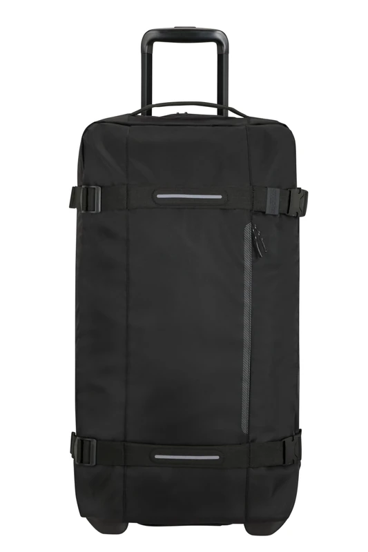 American Tourister Urban Track, Travel Bag with 2 Wheels, 68 cm, 84 L, Asphalt Black