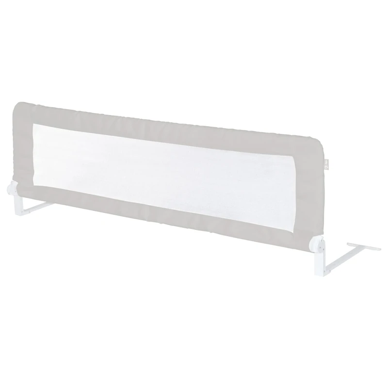 roba Foldable 'Klipp-Klapp' Bed Barrier for Babies and Children - Fall Out Protection - 135cm (Grey)