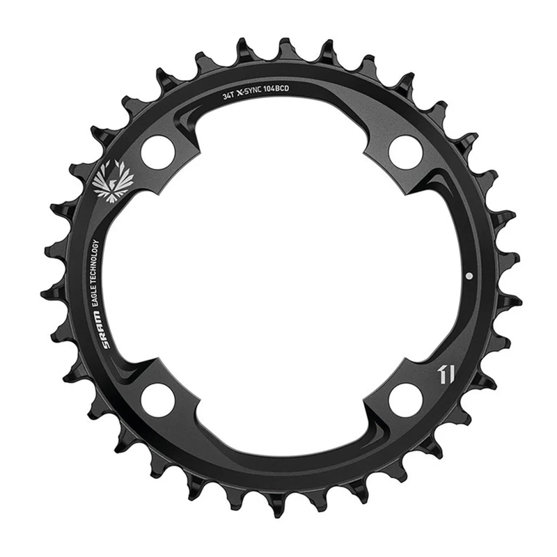 Sram X-SYNC2 Eagle 104 BCD 32D Aluminium Crankset, Sport, Black (Black), One Size