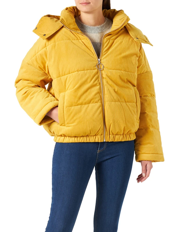 United Colors of Benetton Jacket 20YXDN01E Jacket, Yellow 29U, XS Woman