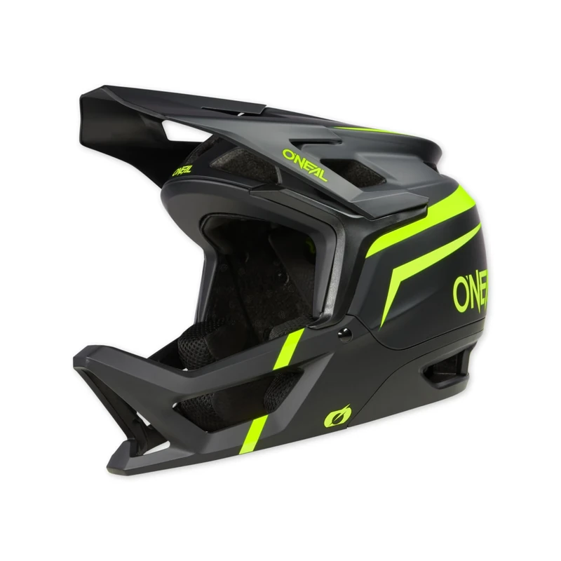 O'NEAL Transiton Helmet I Mountain Bike | Enduro MTB | Lightweight and sporty bike helmet women & men with good ventilation I MTB helmet according to DIN EN1078 I Black Neon Yellow I Size XS