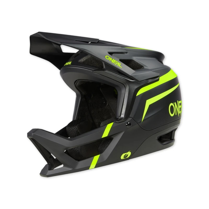 O'NEAL Transiton Helmet I Mountainbike | Enduro MTB | Lightweight and sporty bike helmet women & men with good ventilation I MTB helmet according to DIN EN1078 I Black Neon Yellow I Size XL