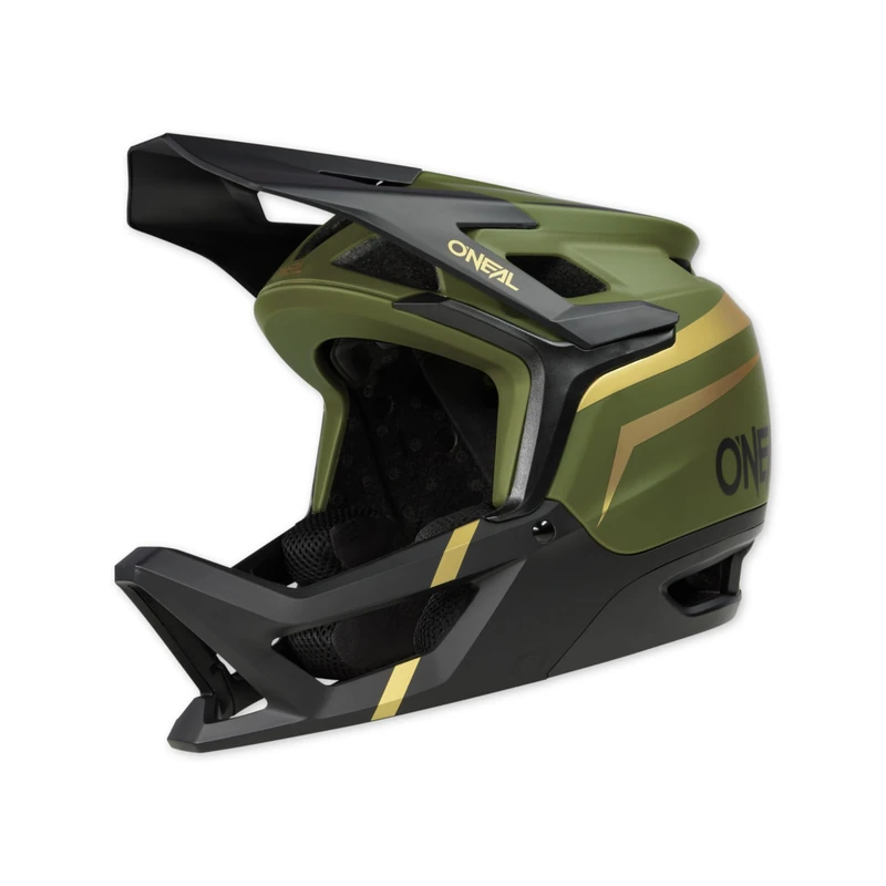 O'NEAL Transiton Helmet I Mountain Bike Helmet | Enduro MTB Downhill | Lightweight and sporty bike helmet women & men with good ventilation I MTB Helmet according to DIN EN1078 I Olive Black I Size XS