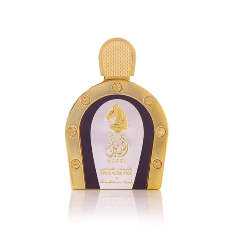 Arabian Oud perfume | Aseel Special Edition 110ml, Unisex Fragrance For Him and For Her, Luxury Perfume, Eau de Parfum EDP with Ambergris, Vanilla, Praline, Rose