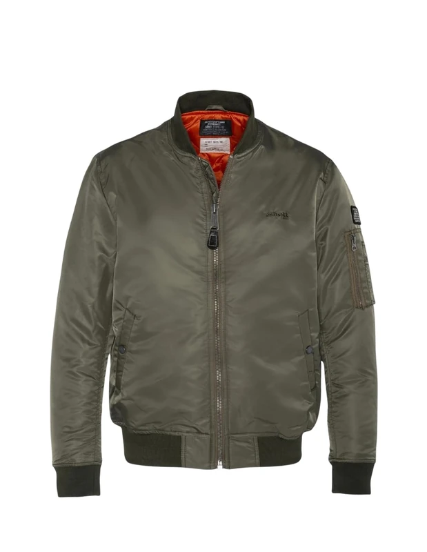 Schott NYC Airforcers Bombers Unisex, Brown (Dark Brown), L