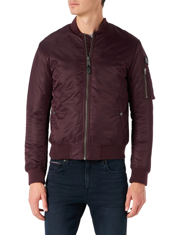Schott NYC Airforcers Bombers Unisex, Dark Burgundy, L