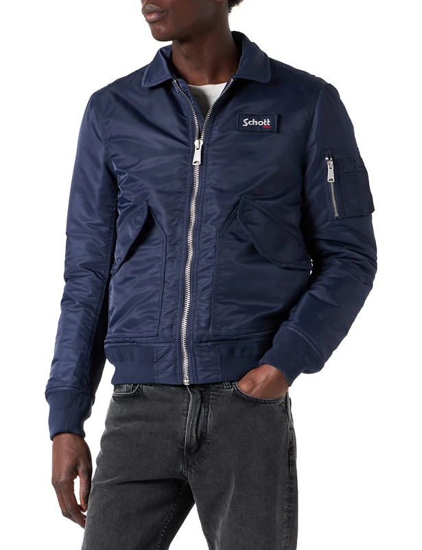 Schott NYC Unisex Bombers, Midnight, 5XL