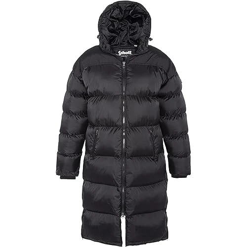 Schott NYC 2190max Unisex Down Jacket, khaki, XXS