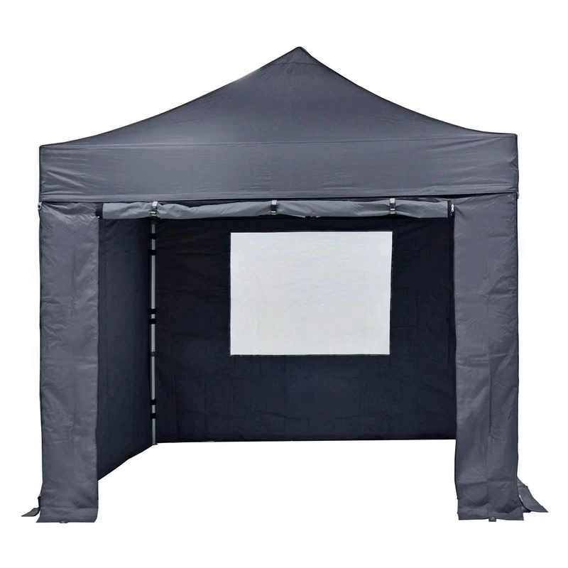 Azuma Ultimate Gazebo 3m Side Wall Pack - Grey