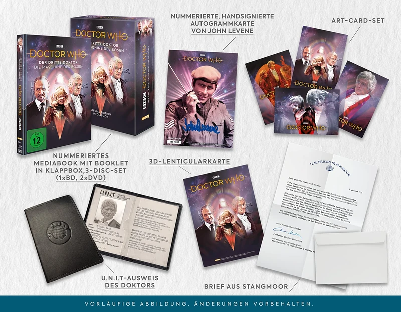 Doctor Who The Third Doctor - The Machine of Evil (Special Edition, DVD & Blu-ray Combo) LTD. (Exclusive to Amazon)