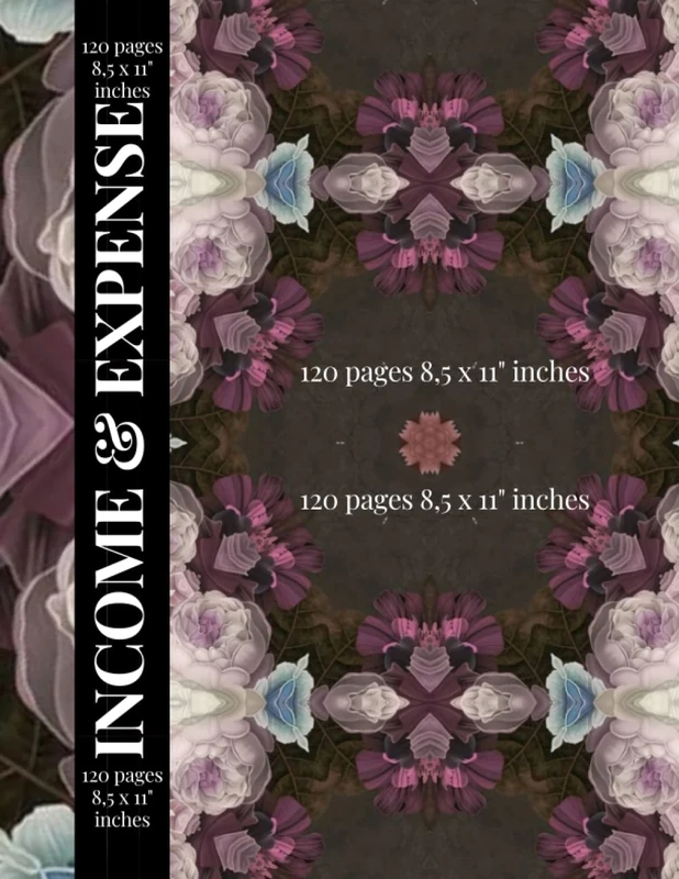 Income and Expense Log Book: Simple Income and Expense Tracker Book 2023 for Small Business and Personal Finance