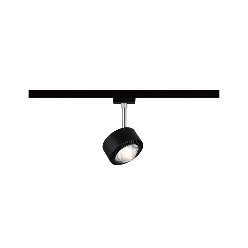 Paulmann 96812 Aldan URail LED Individual spot 533.8lm 8W 4000K dimmable 230V Black matt, Black Rail System