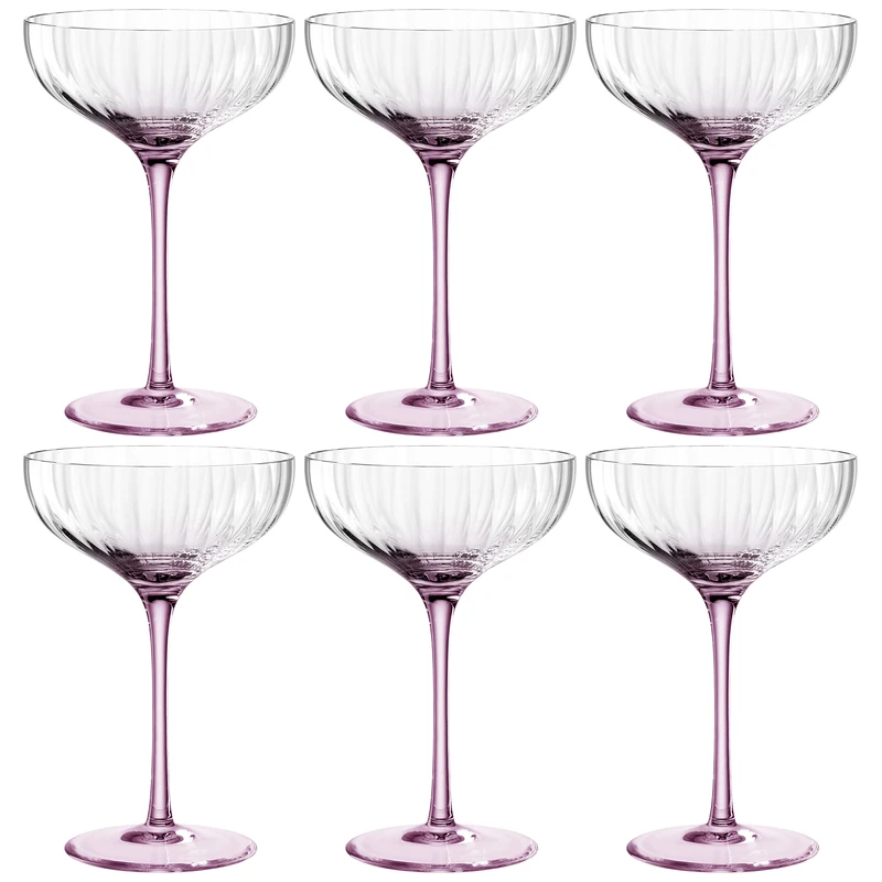 LEONARDO HOME Poesia 022380 Champagne Bowl 260 ml Rose Set of 6
