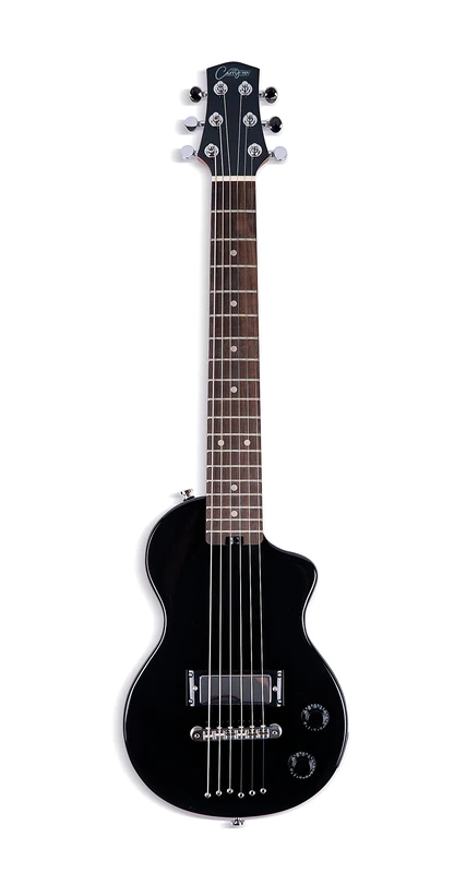 Carry-on By Blackstar Mini Jet Black Electric Guitar – Perfect for Kids and Adults, Beginners and Travel