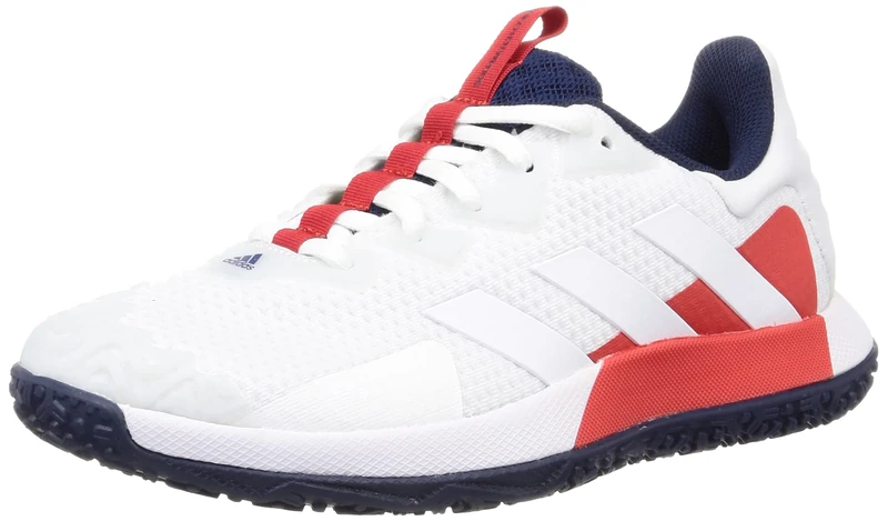 adidas Solematch Control M OC, Unisex Adult Tennis Shoes, Ftwbla Ftwbla Navblu, 9.5 UK - Image 1