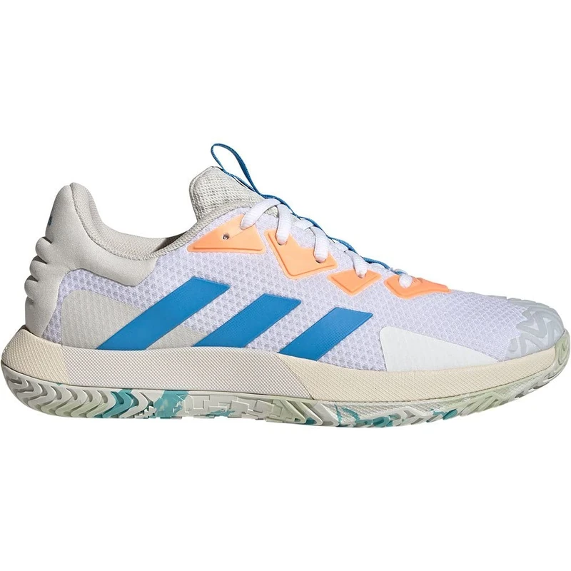adidas SoleMatch Control M, Men's Tennis Shoes, Ftwbla/AZUPUL/GRIORB, 44 2/3 EU, Ftwbla Azupul Griorb, 10 UK