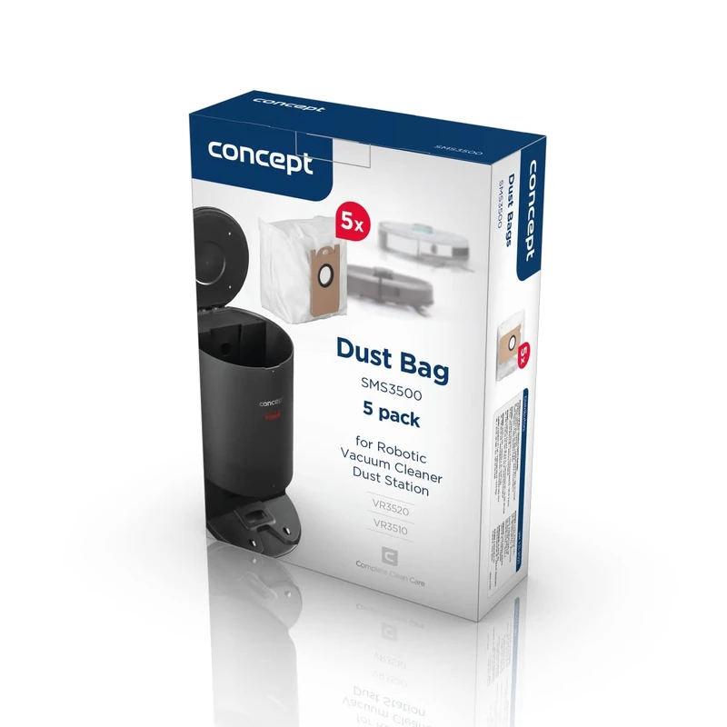 CONCEPT Hausgeräte SMS3500 Bag for Concept Robot Vacuum Cleaner VR3520