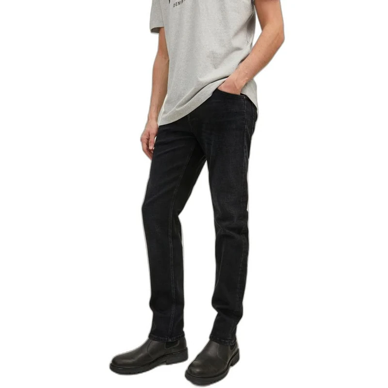JACK & JONES Mens Jjimike Jjoriginal Jos 111 Noos Jeans, Black Denim, 34W / 32L UK - Image 1