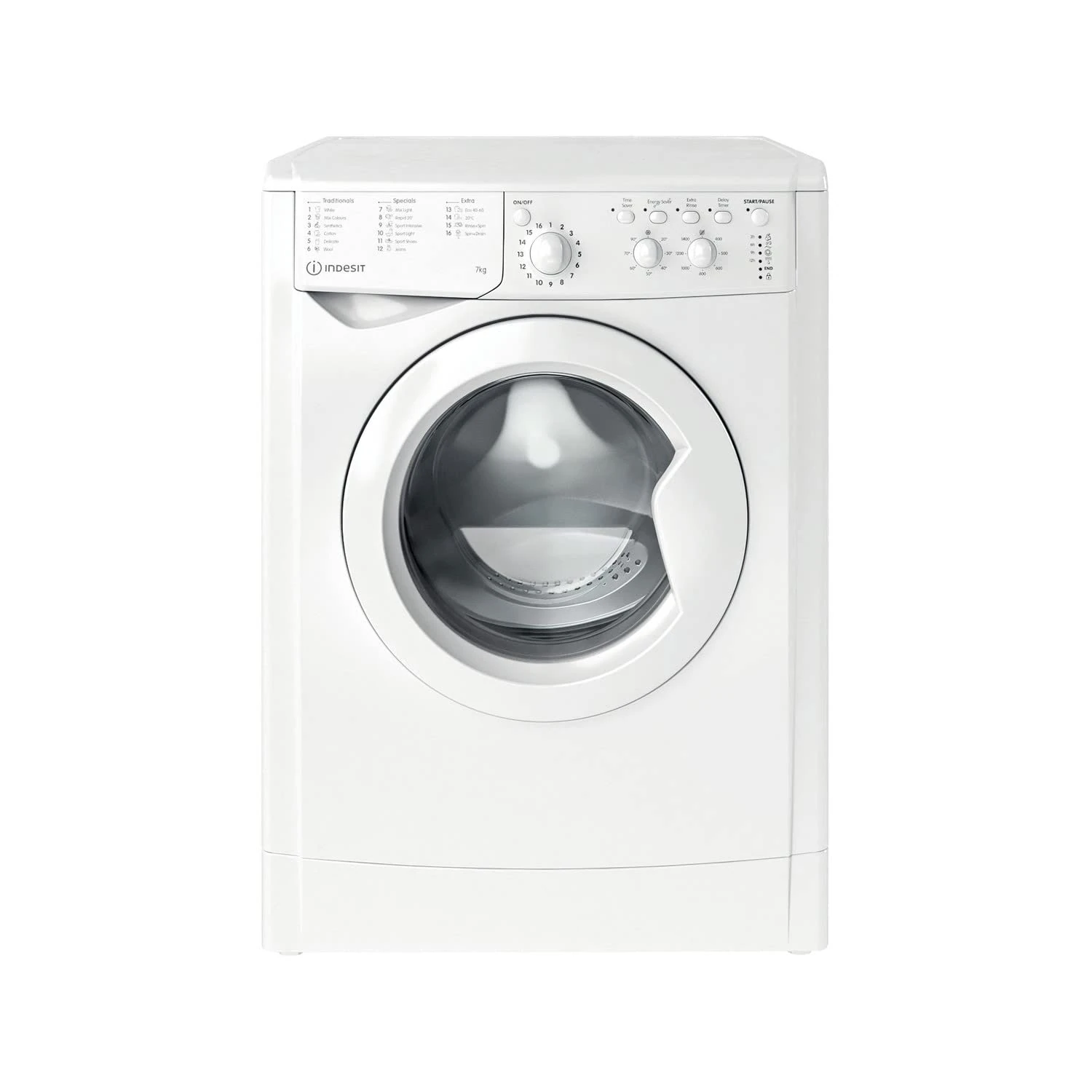 Indesit Ecotime 8kg 1200rpm Freestanding Washing Machine - White