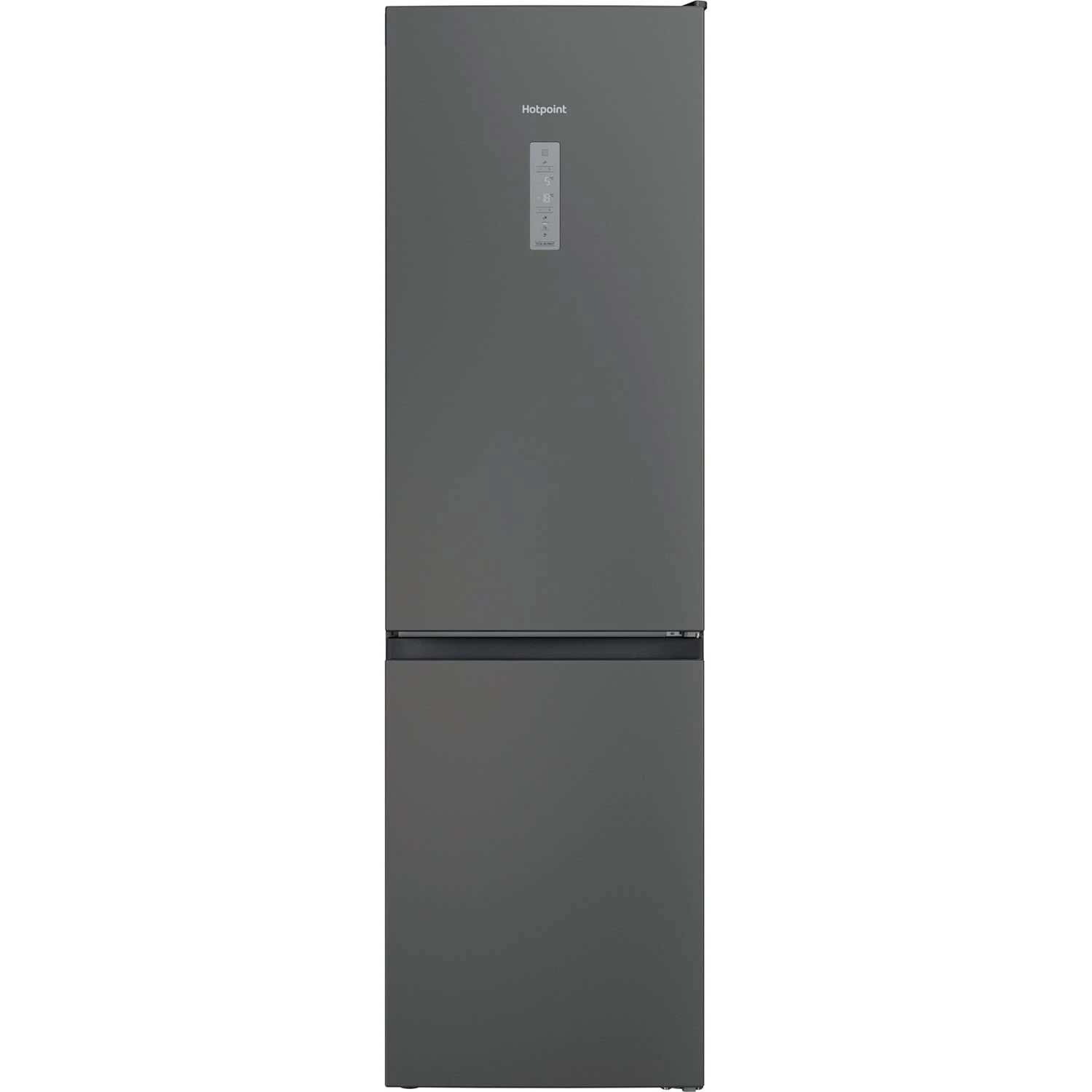 Hotpoint 367 Litre 70/30 Freestanding Fridge Freezer - Silver Black