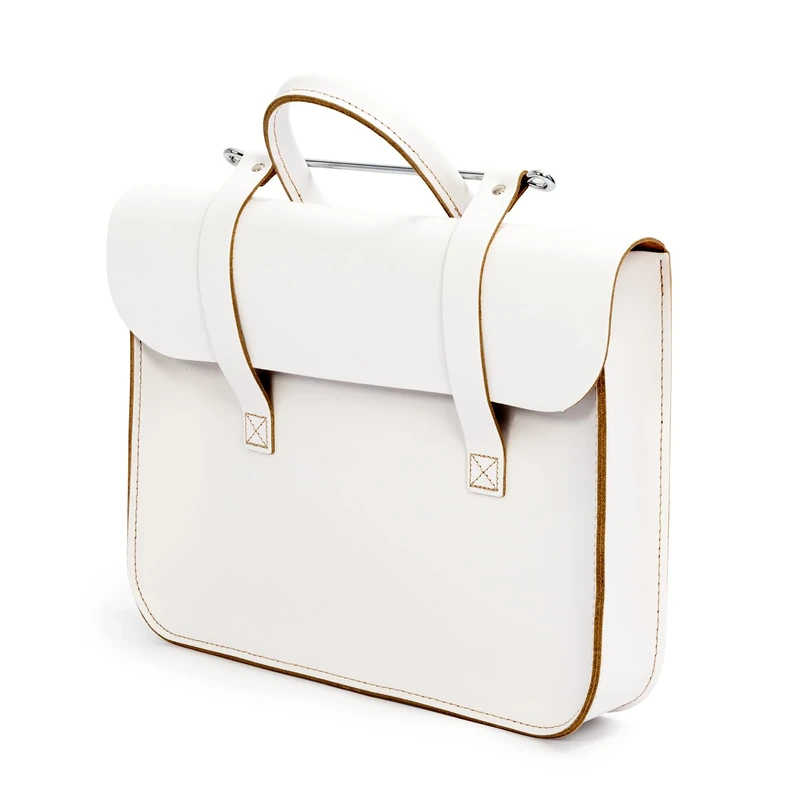 Oxford Traditional Leather MC1-WH Music Case