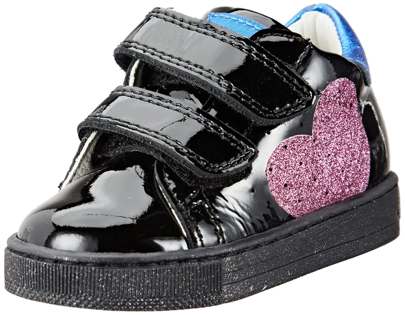 Falcotto Heart VL, Sneakers, Black-Cobalt, 26 EU