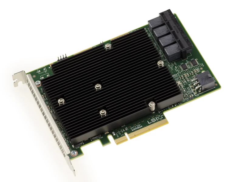 KALEA-INFORMATIQUE LSI OEM 9300-16i PCIe 3.0 SAS + SATA Controller Card - 12GB - 16 Internal Ports - SAS9300-16i 03-25600-01B