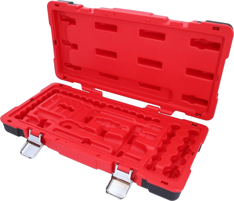 KS Tools 958.0646-99 Plastic Empty Case for 3/8 Inch Chrome + Socket Spanner Set 46 Pieces [ASIN B07QT4KFSY]