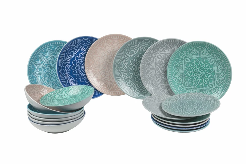 Villa d'Este Home Tivoli Luxury Table 18 Pieces