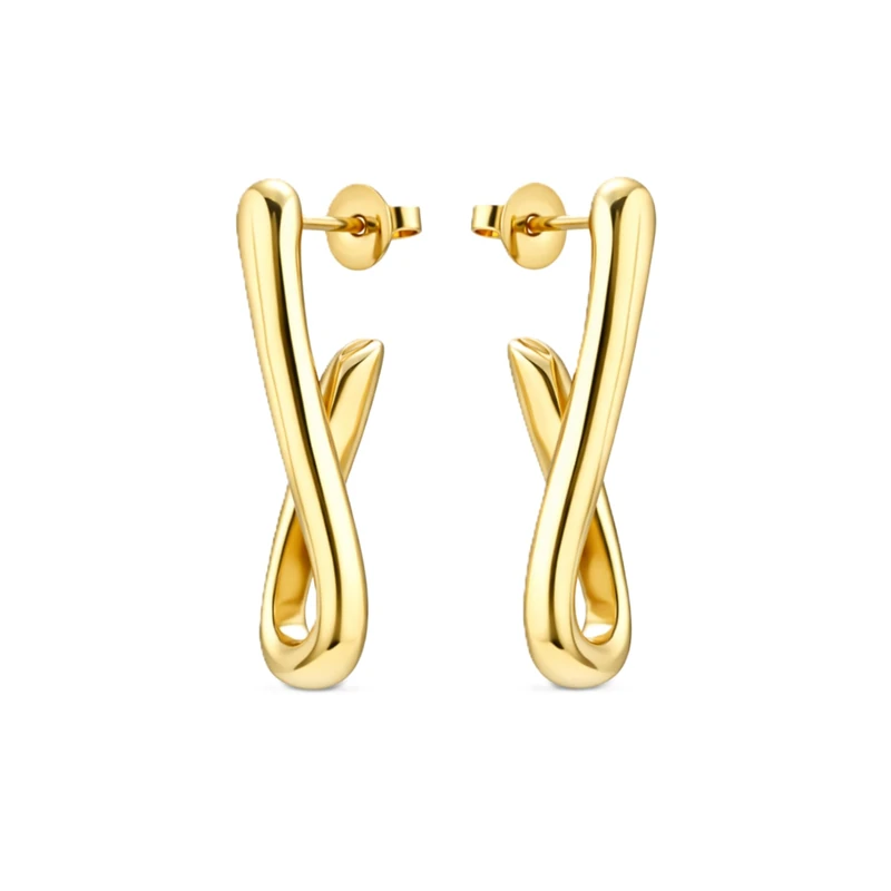 Pendant of Alloy of Metal Plated in Gold of 18 K with Forma of Eslabón- Mín Longitud: 3,4