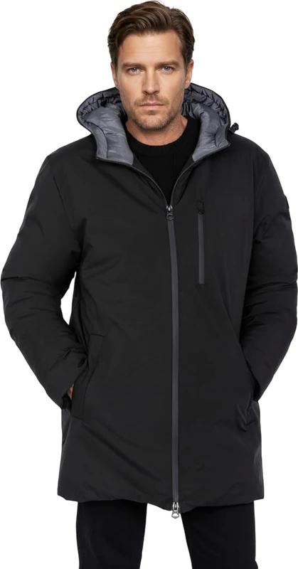 Schott NYC Fargo2 Schott Welded Jacket with Zip, Black, XS