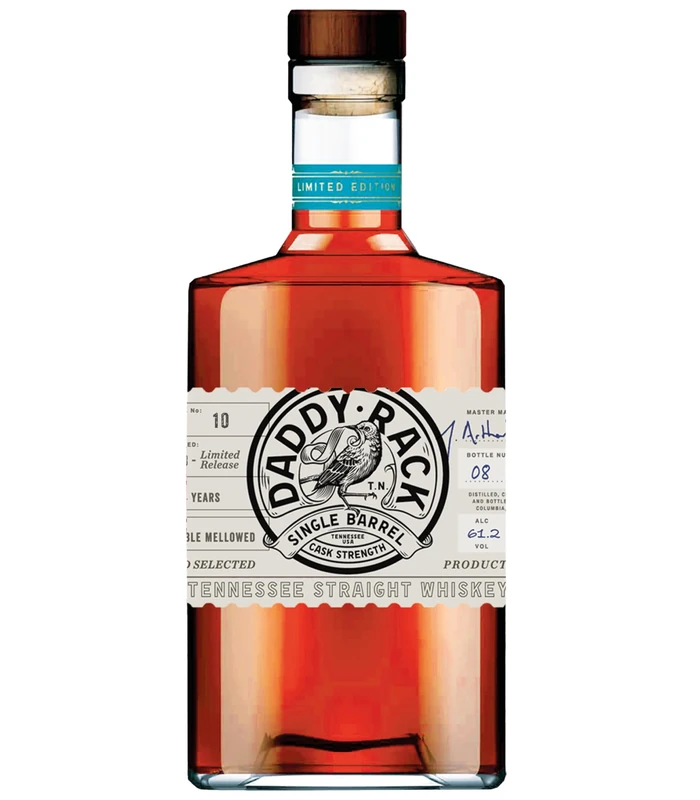 Daddy Rack - Single Barrel #10 Cask Strength Tennessee - 4 year old Whiskey - Image 1